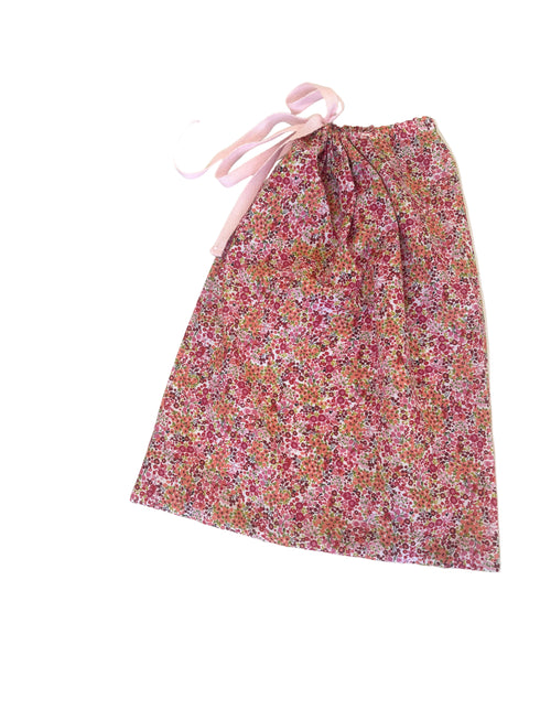 Pijama flori roz